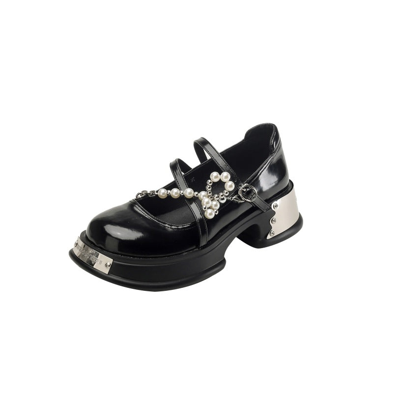 Women's Mary Jane Summer Strap Buckle College