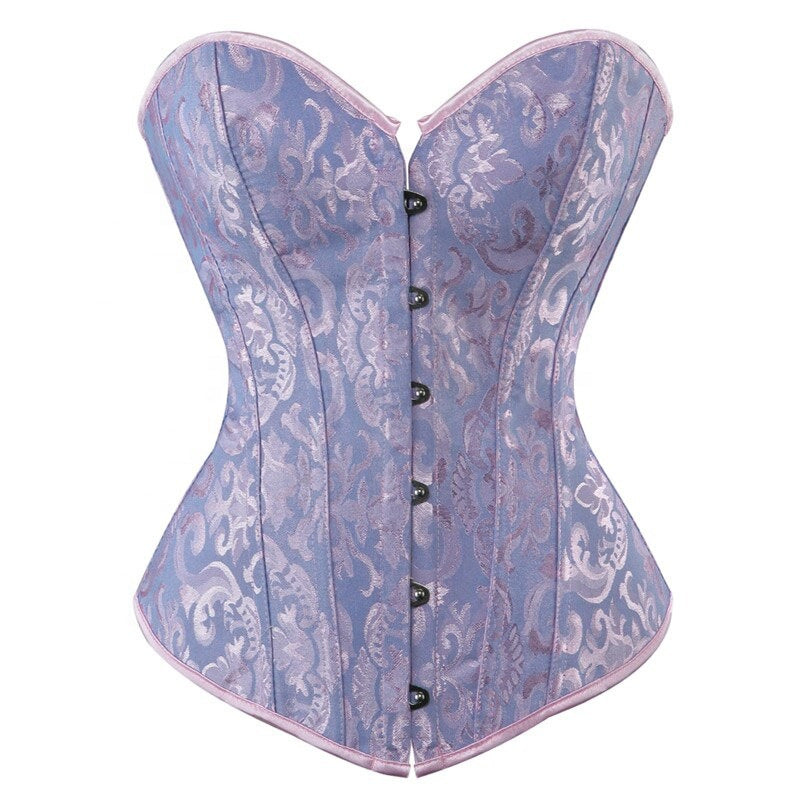 Non-Lace Jacquard Fabric Corset Send Court Body Shaping Vest Sources