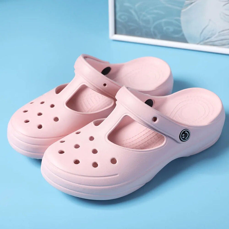Women's Summer Platform Jelly Beach Garden Flat
