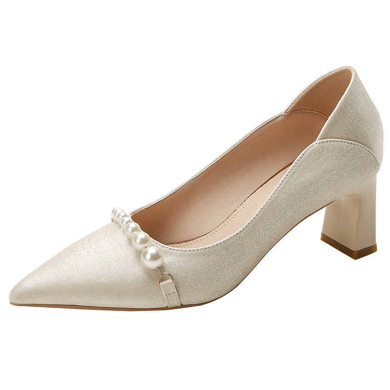 Women's Wedding Chunky Bridal Niche Summer Pearl