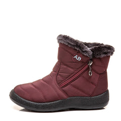 Taille femme hiver chaud fermeture éclair latérale coton léger
