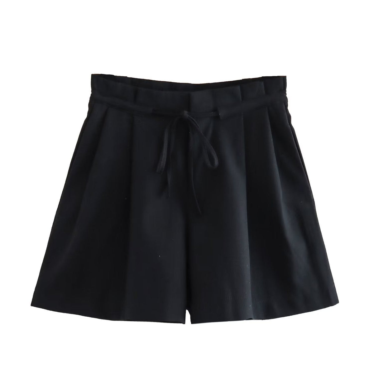 Linen Blended Slim Vest Casual Shorts