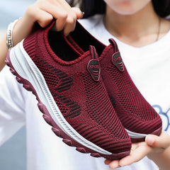 Klassische, trendige, atmungsaktive Damen-Sneaker für den Sommer