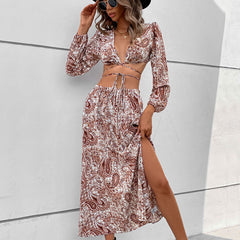 sets Cropped Outfit Unique sets Skirt