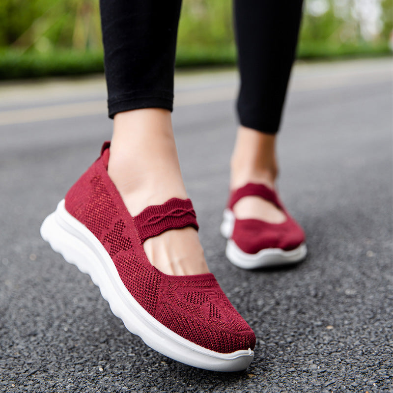 Mocassins de marche confortables et respirants pour femmes