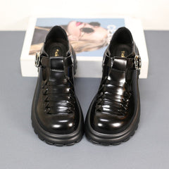 Versatile Women's British Style Spring Platform