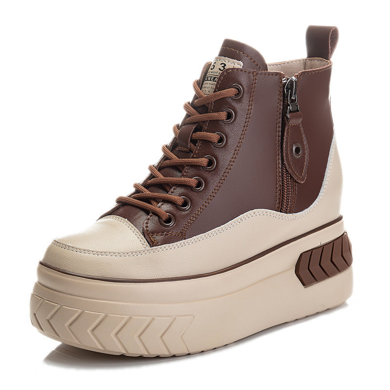 Women's Winter Platform Fleece-lined Height Increasing Insole