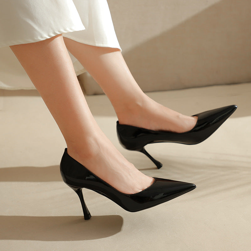 Women's Pointed Toe Shallow Mouth Stiletto Thin Heels