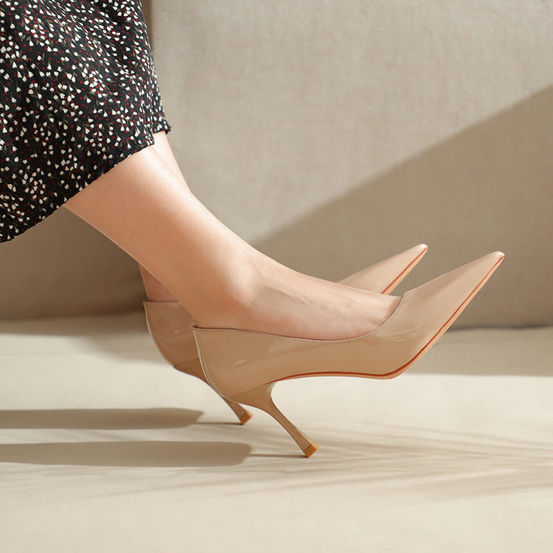 Women's Pointed Toe Shallow Mouth Stiletto Thin Heels