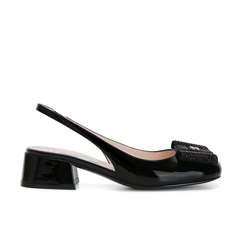 Women's Dream Ball Bow Thick Square