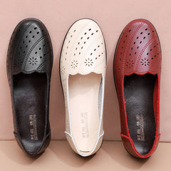 Chaussures plates confortables à semelle souple pour femmes et hommes
