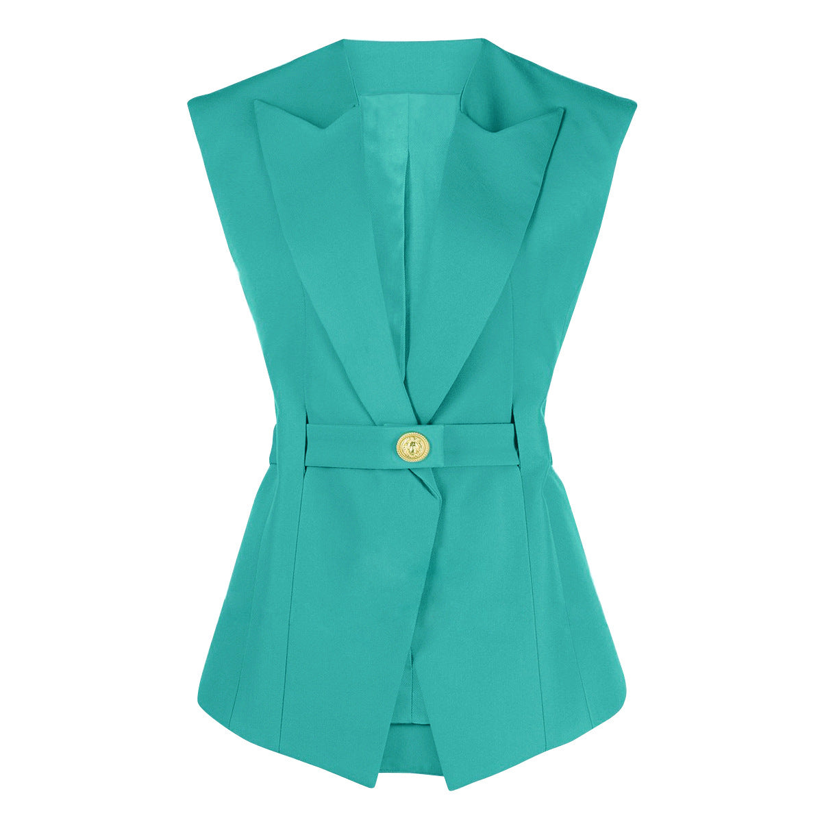 Sleeveless Slim Fit Office Business Vest