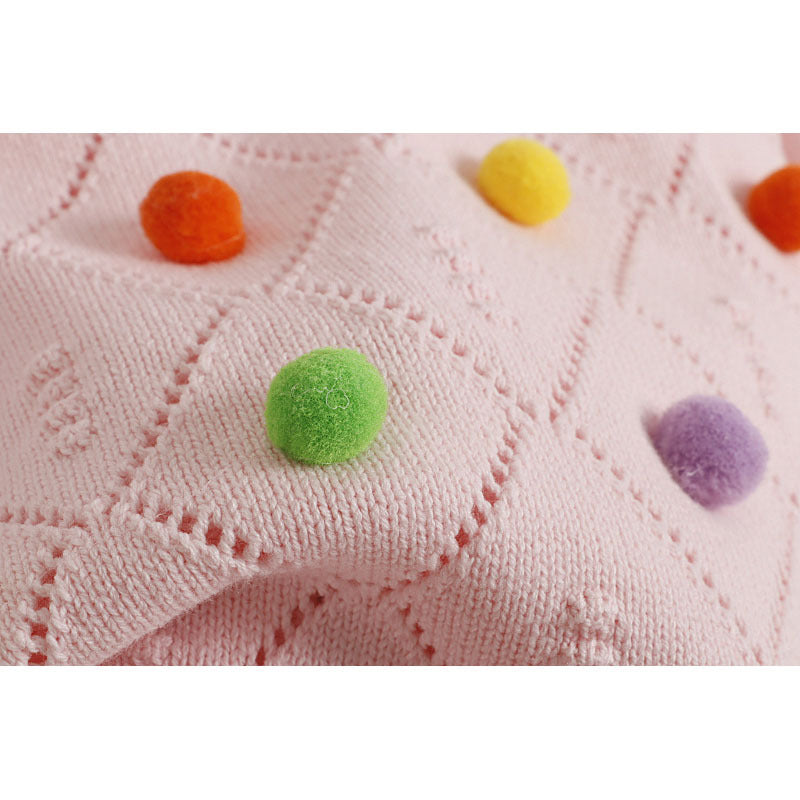 Pullover mit Rundhalsausschnitt und Puffärmeln