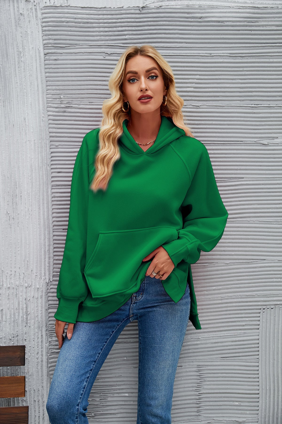 Hoodie Trendy Loose Pockets Kapuzenpullover