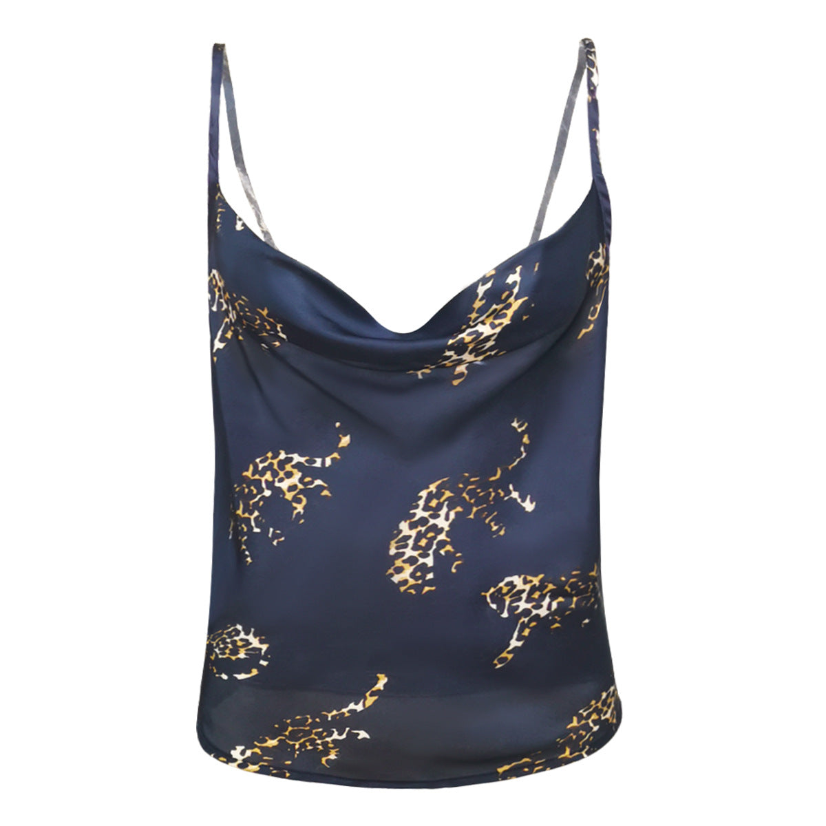 Solid Color Camisole Bottoming Chiffon Shirt Top