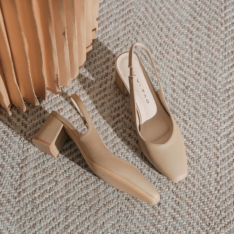 Women's Box Summer Chunky French Style Classic