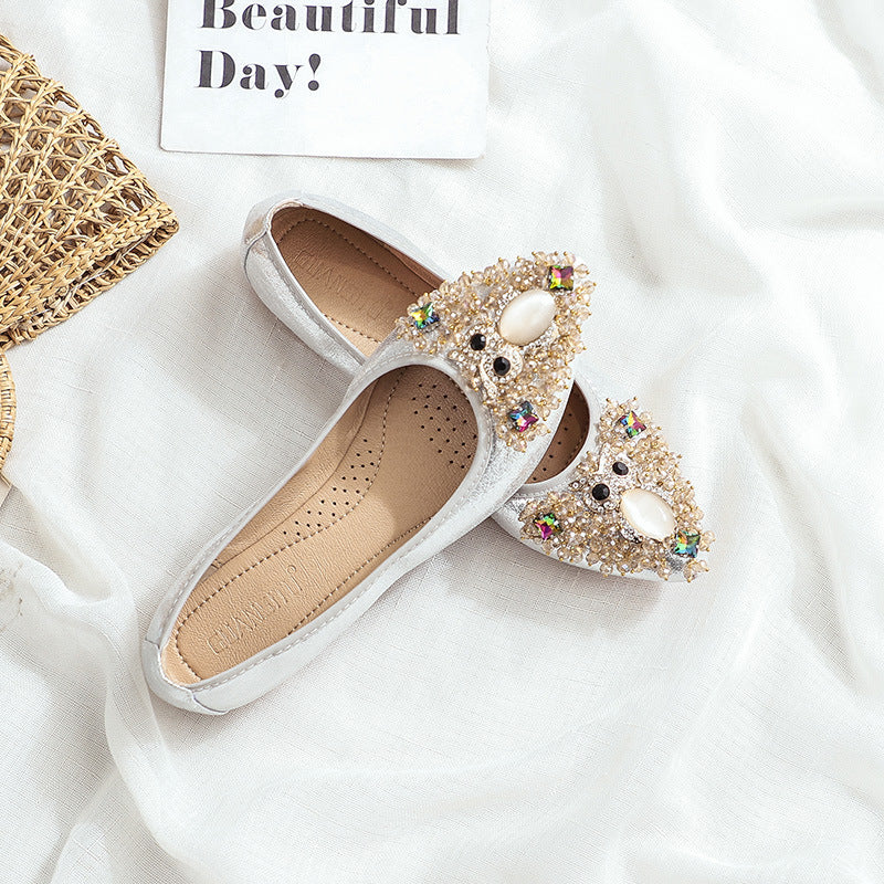Women's Pumps Summer Shallow Mouth Spring Soft