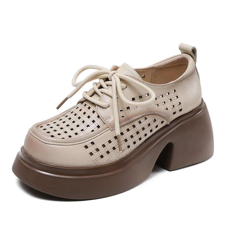 Women's Lace Up Genuine Retro British