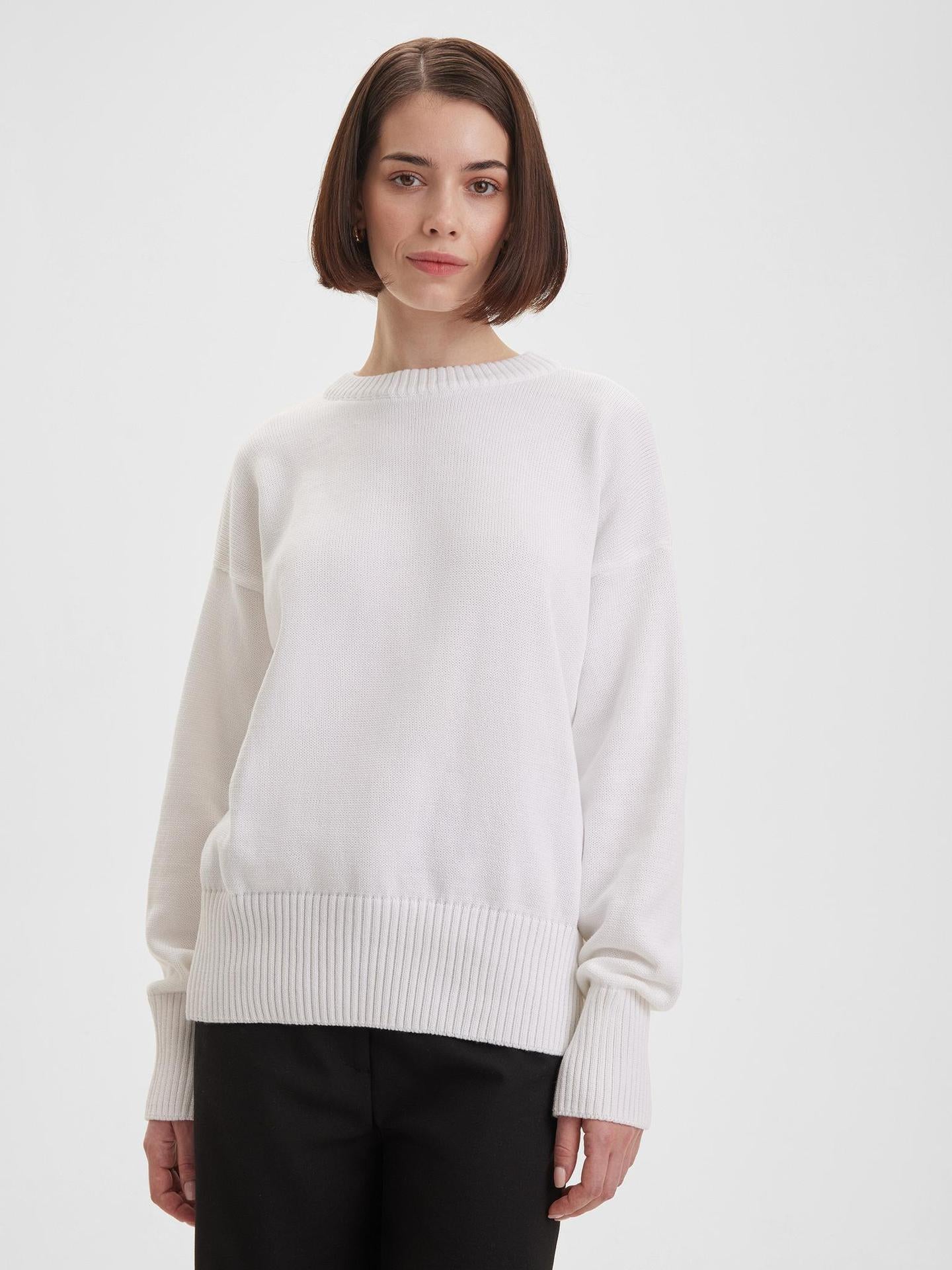 Sweaters Russia Sweater Round Neck Loose