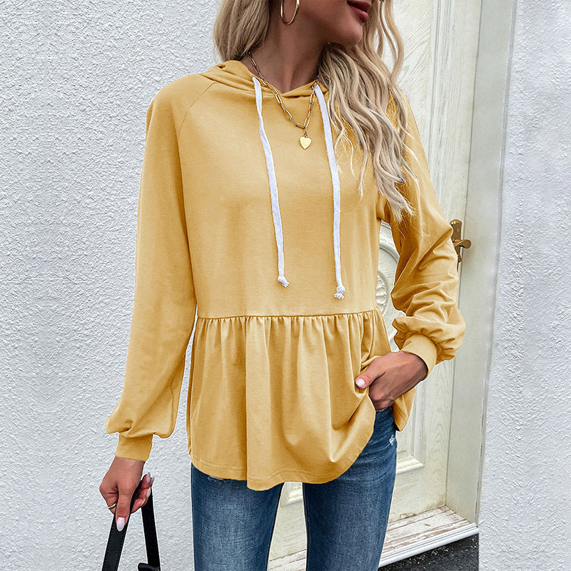 Pull à capuche couleur unie Export Middle East