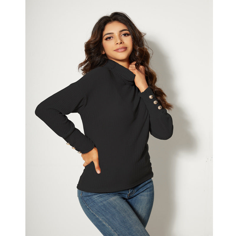 Turtleneck Sweater Top