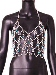 Pearl Suspender Vest