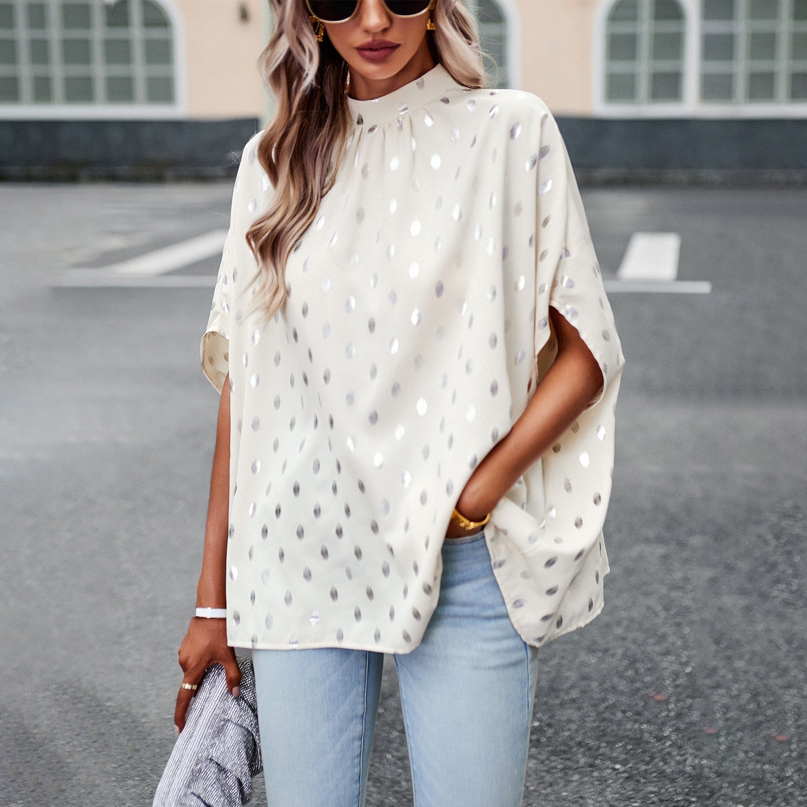 Chemise de bureau à manches longues Silver Shirt