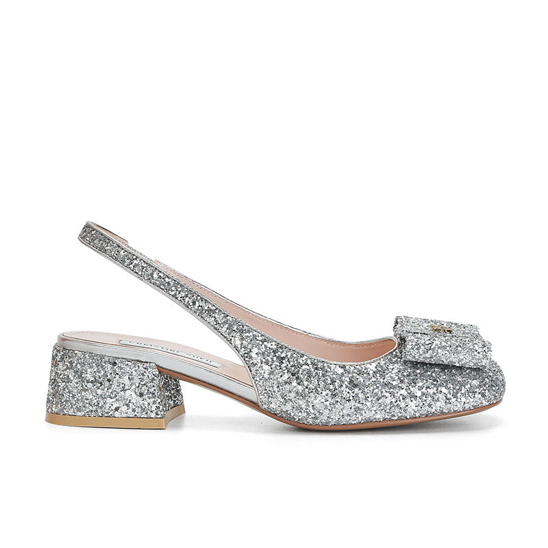 Women's Dream Ball Bow Thick Square
