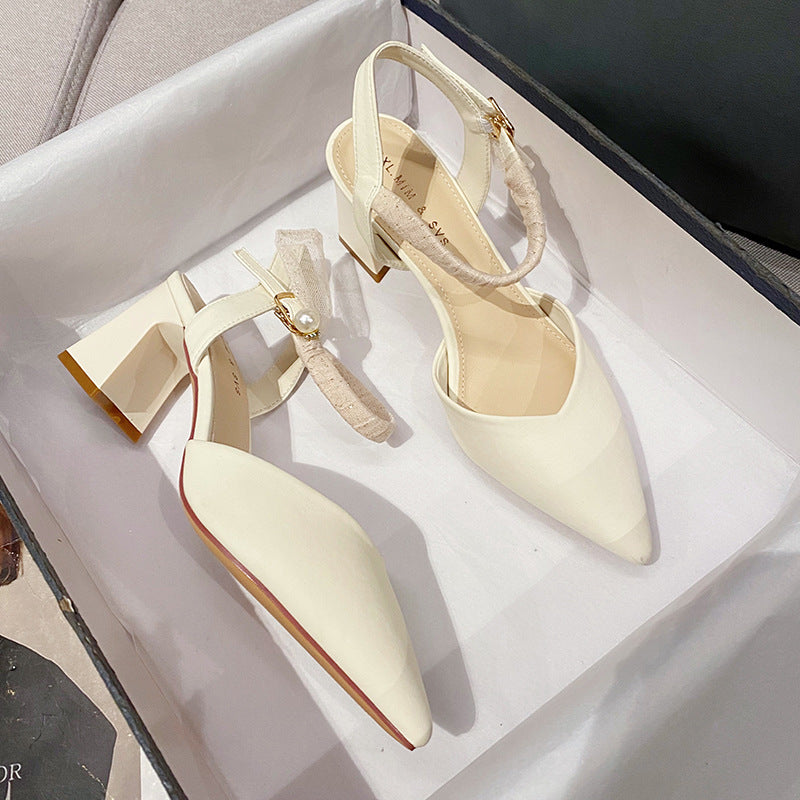 Women's Closed Toe Mid Summer French Style