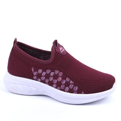 Charming Women's Beijing Cloth Breathable Slip-on