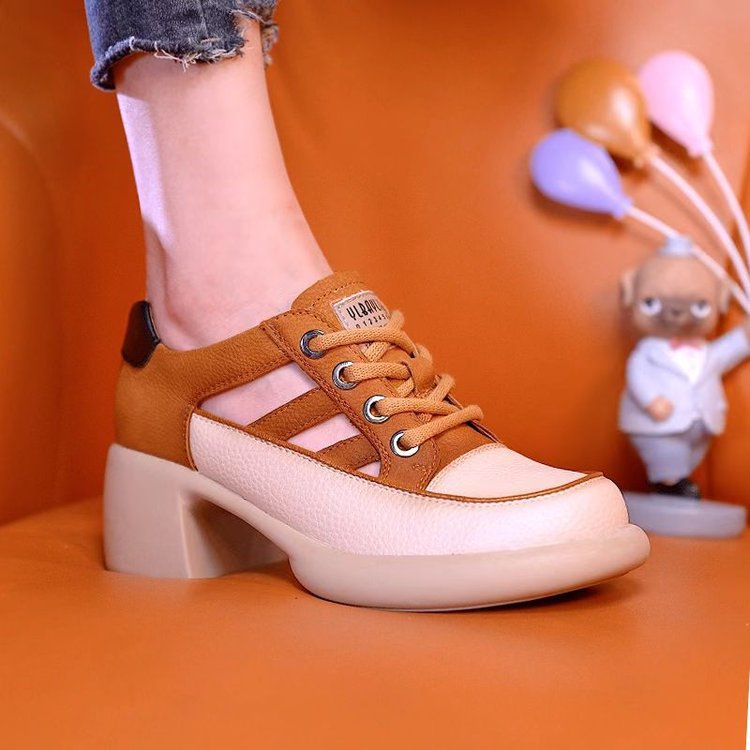 Women's Chunky Summer Mid Roman High