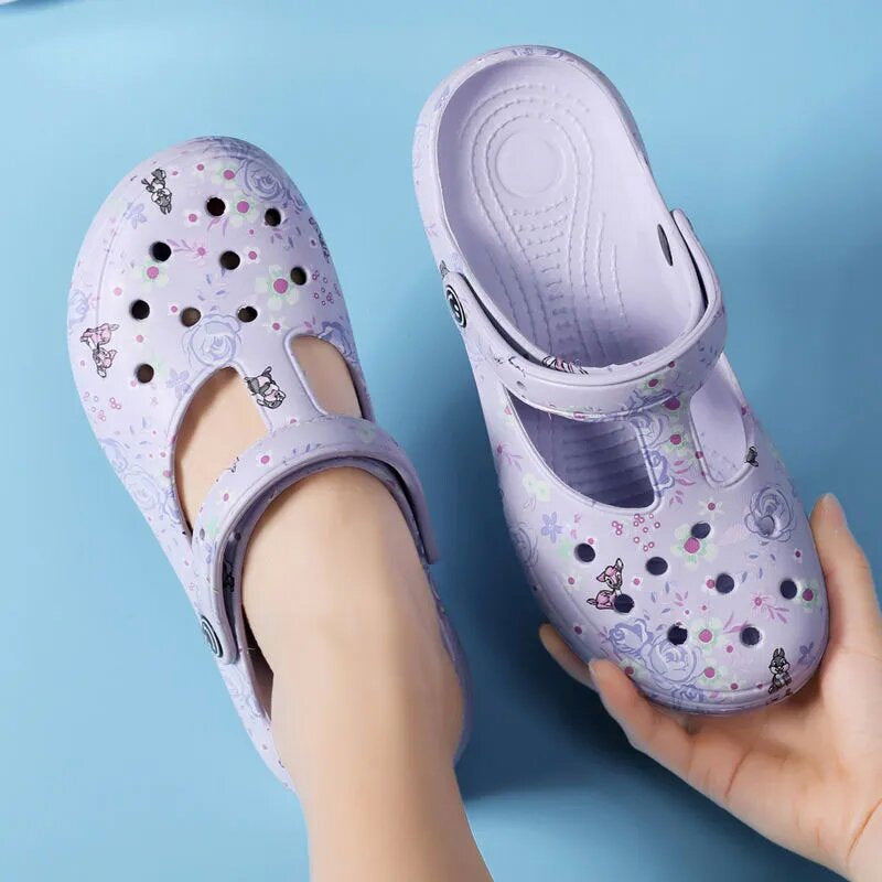 Women's Summer Platform Jelly Beach Garden Flat