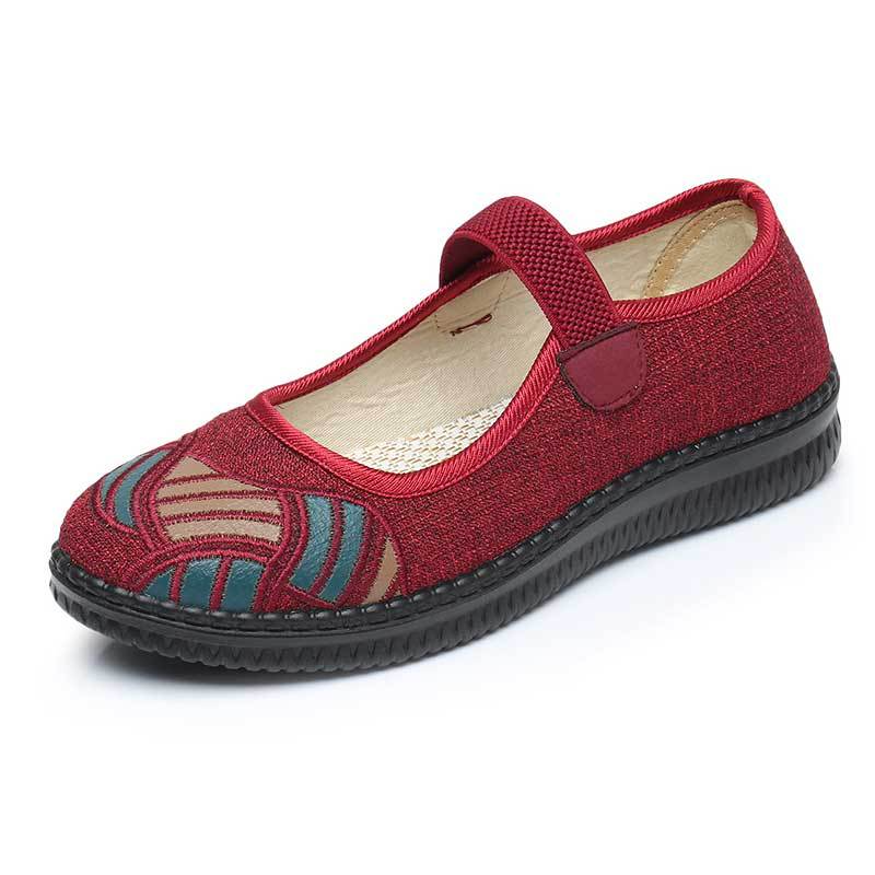 Women's Pumps Belt For The Old Female