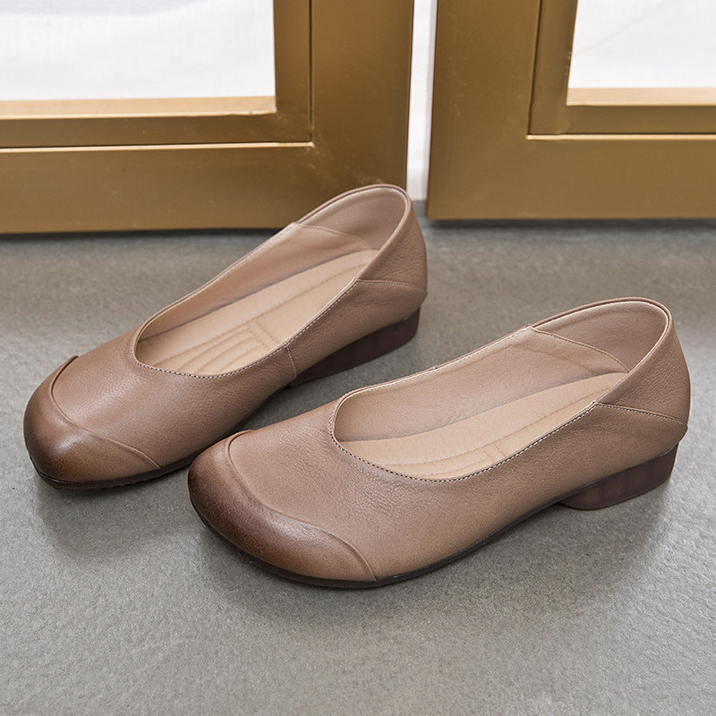 Chaussures plates basses confortables et authentiques pour femmes