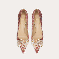 Wedding Elegant High-grade French Stiletto Chinese