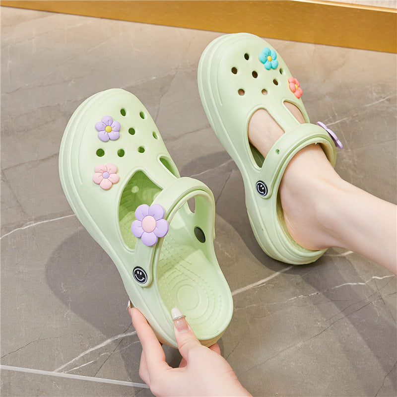 Women's Summer Platform Jelly Beach Garden Flat