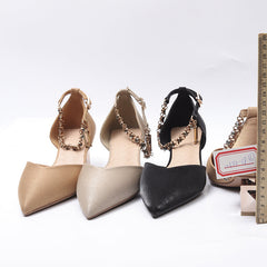 Stylish Women's High Chunky Hollowed Spring