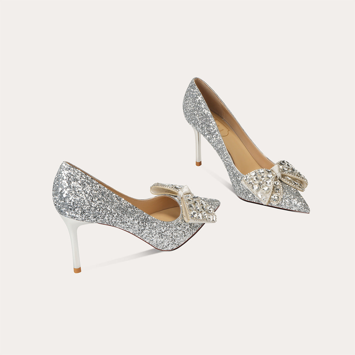 Charming Tired Feet Wedding Rhinestone High