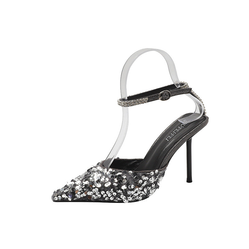Koreanische High Heels im Club-Stil für Damen