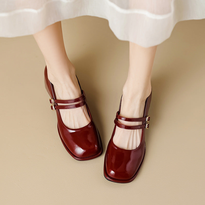 Women's Jane Chunky Preppy Retro Platform