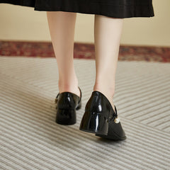 Charming Women's Chunky Spring Low-cut Slip-on