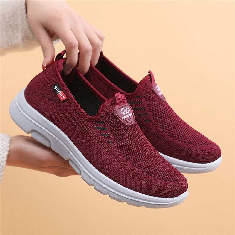 Peking Tuch Flache Gehen Freizeit Sport