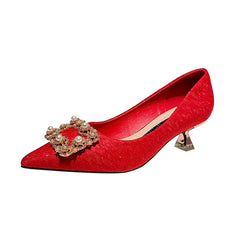 Escarpins d'été à talons hauts pour femmes, style mariage, champagne, style quotidien