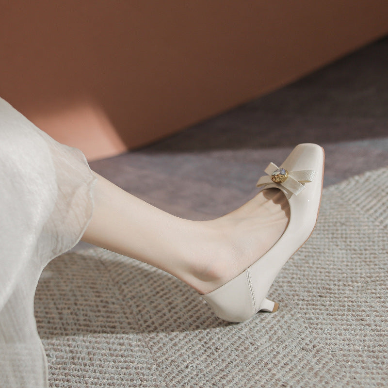 Talons doux pour femme, style français, été