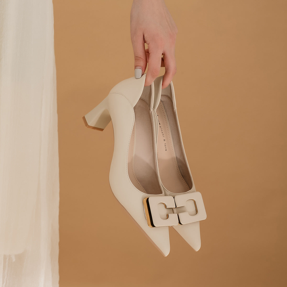 Classy High Female Spring Chunky Low-cut