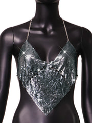 Camisole Nightclub Electronic Music Festival Vest Metal Top