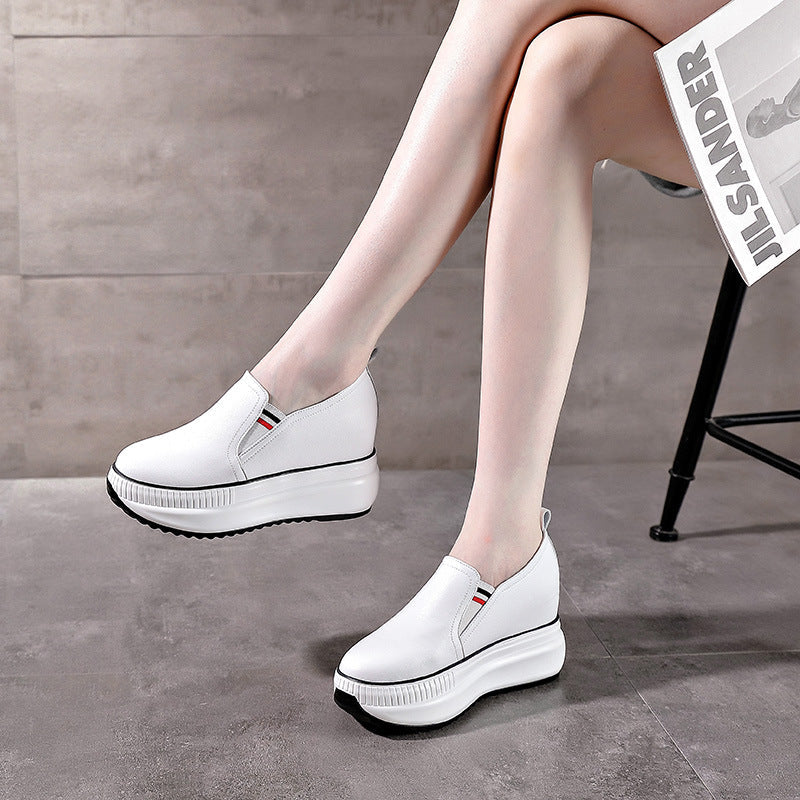 Women's Sunday Autumn Platform Shake Height Increasing Insole Leisure