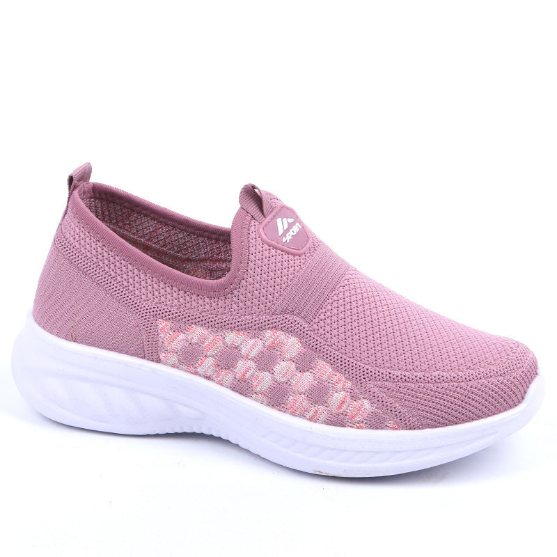 Charming Women's Beijing Cloth Breathable Slip-on