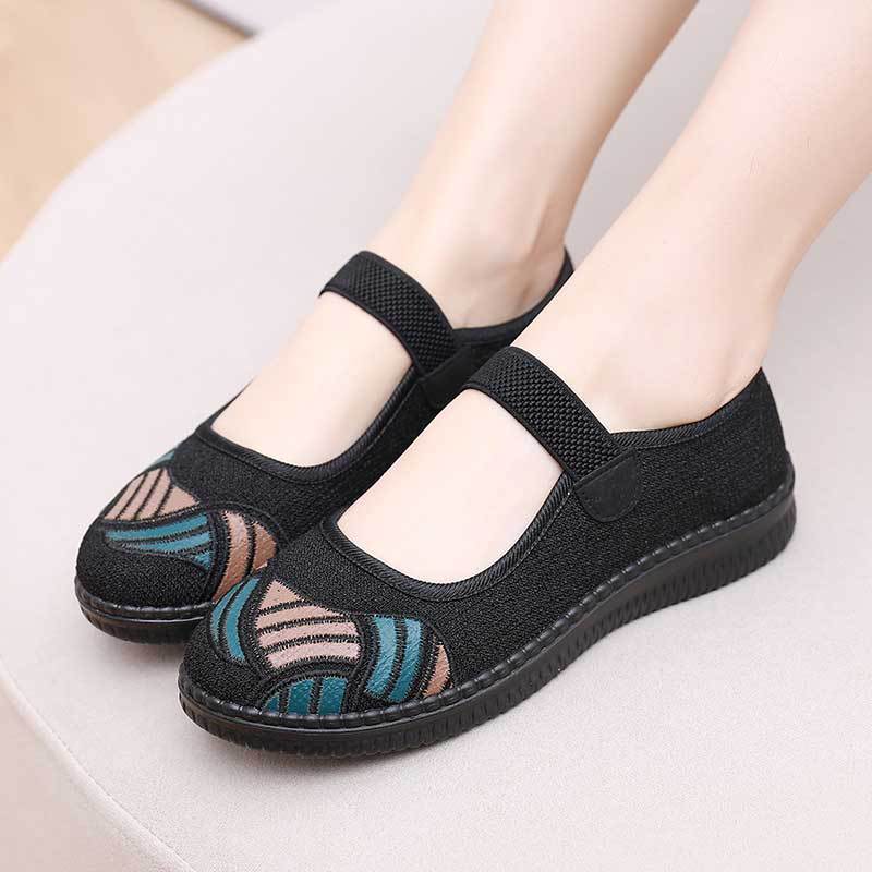 Women's Pumps Belt For The Old Female