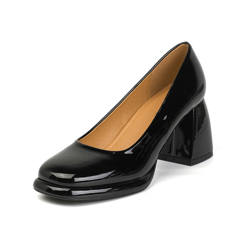 Escarpins à talons hauts et ronds Jane Shallow Mouth pour femmes
